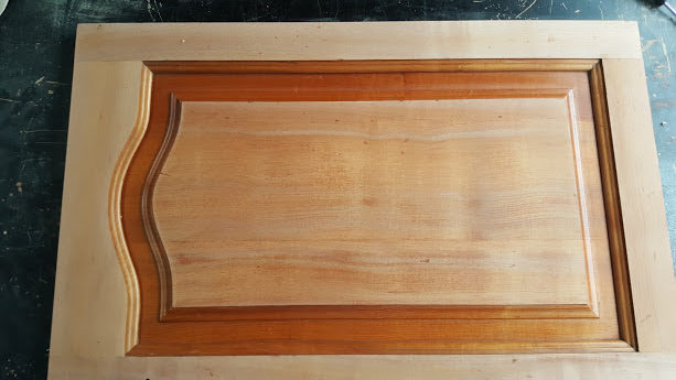 DIY wooden headboard
