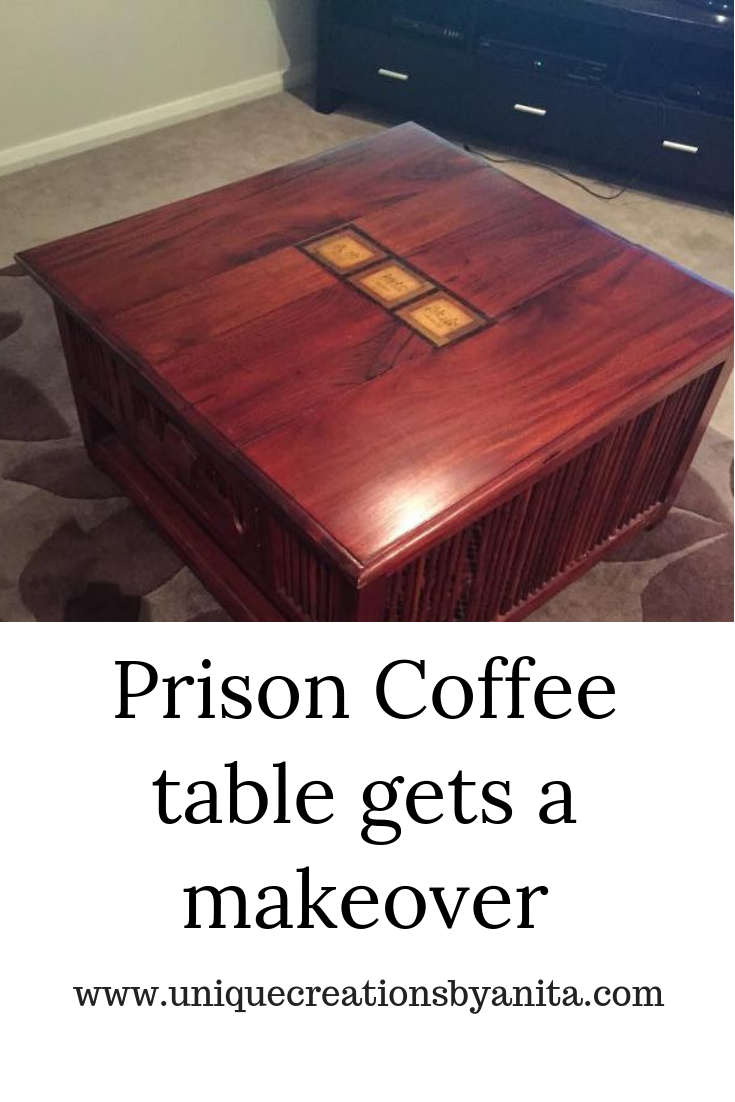 Prison Coffee table get a makeover