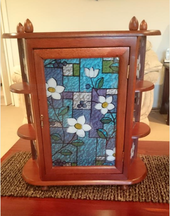 How to Repurpose a Vintage Display Cabinet into a Jewellery Box
