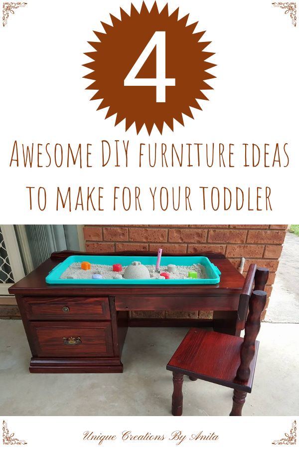 4 Awesome DIY furniture ideas to make for your toddler