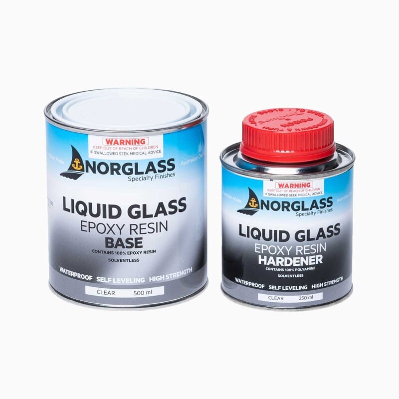 Liquid glass used