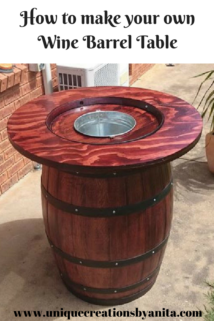 Wine barrel furniture
