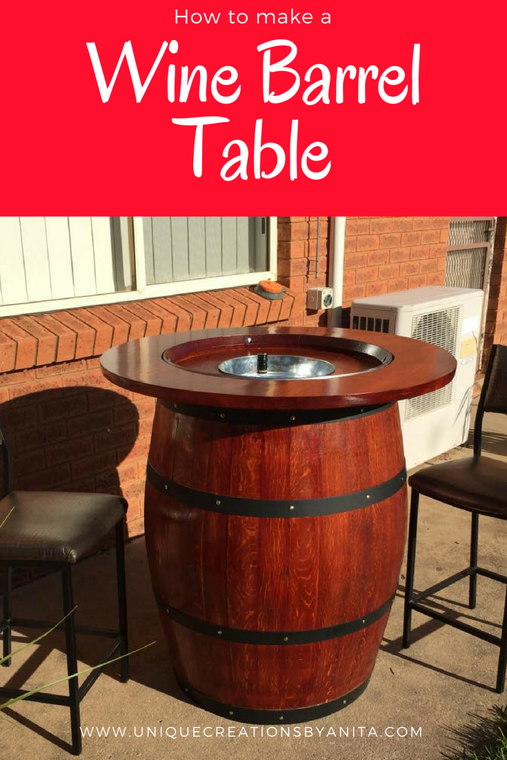 Wine barrel furniture