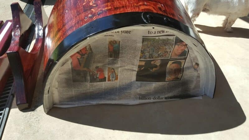 painting the fixed bands