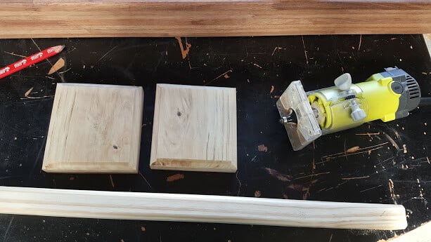 Cutting and rounding over decorative post caps