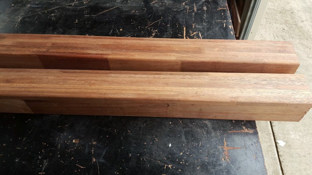 DIY wooden headboard