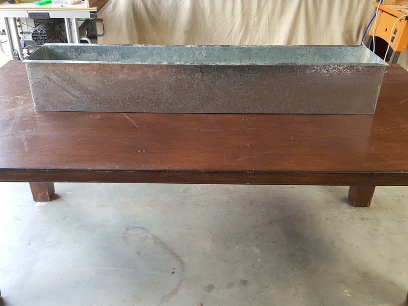 How to make a Trough Table 