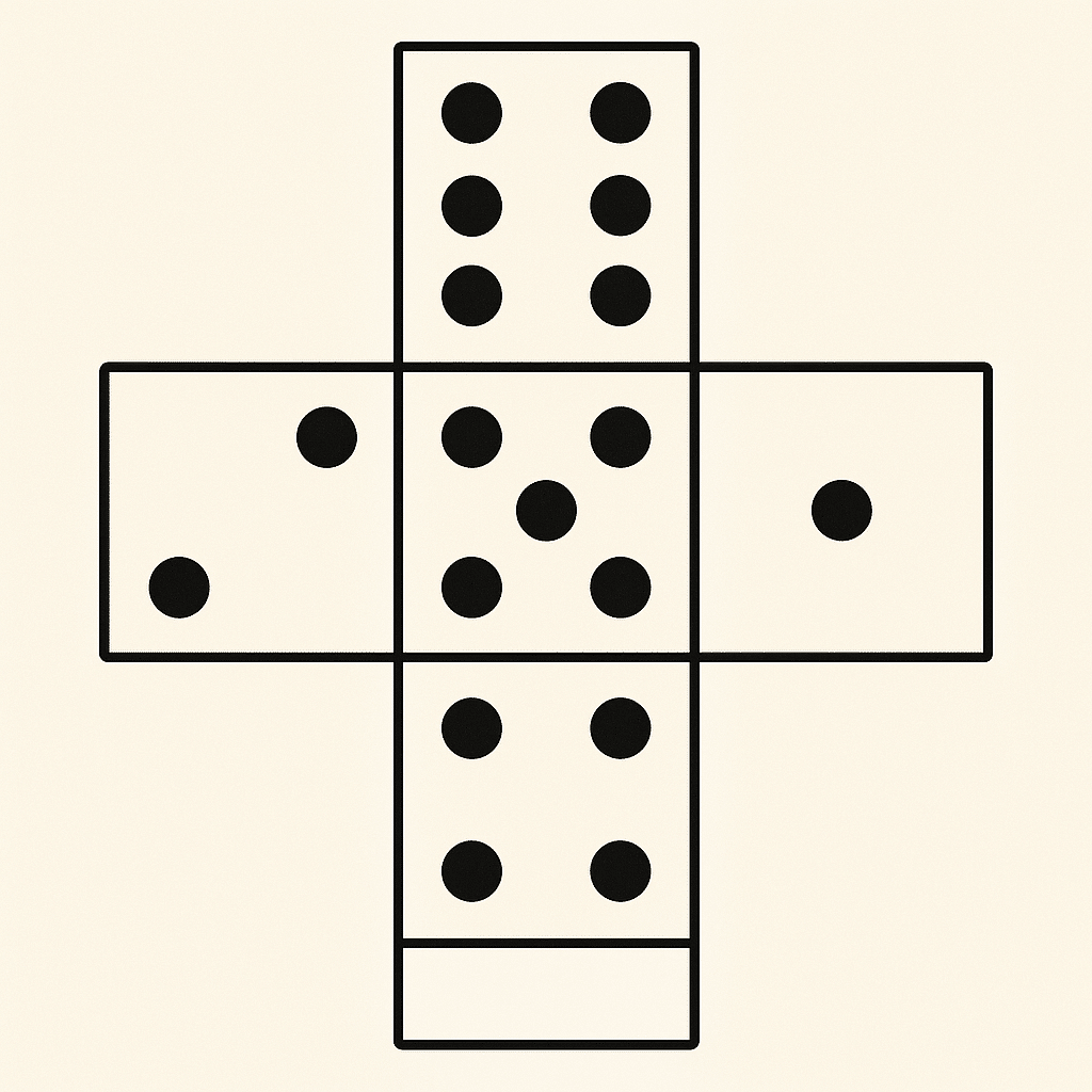 layout for dice