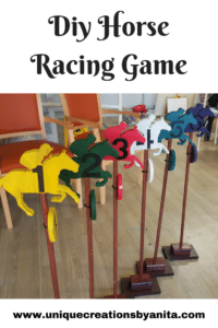 How to make a Horse Racing Game - Unique Creations By Anita