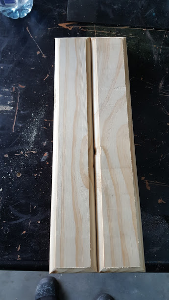 2 wooden blocks for the base.