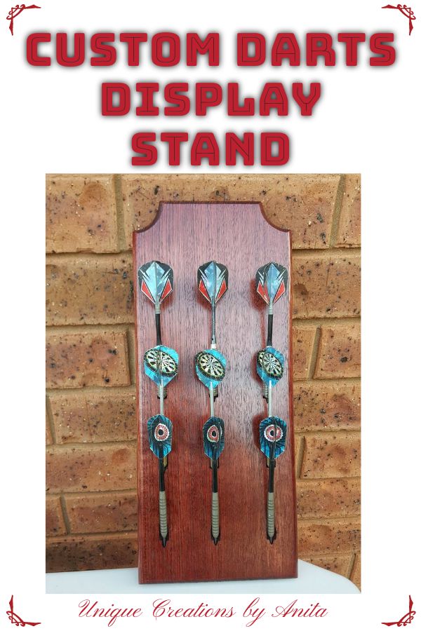How to make a custom darts display stand for your man cave/ bar