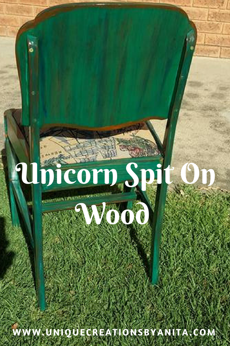 Unicorn Spit stain and glaze