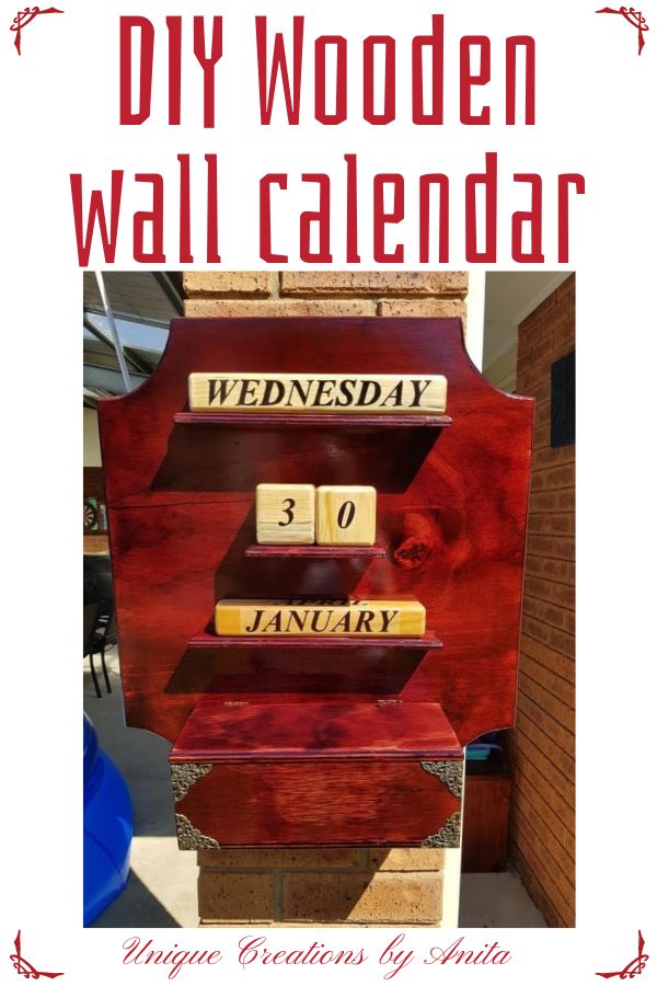 How to make a wall perpetual calendar for schools or care homes. 