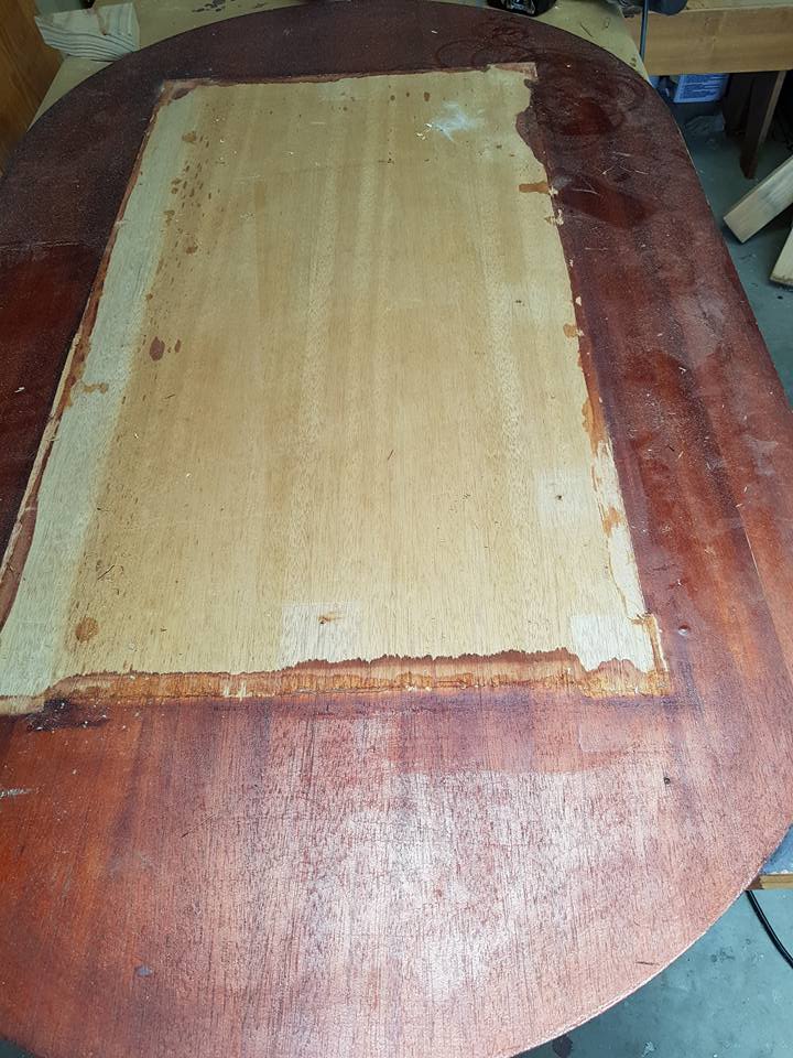 repurpose table top to make new one
