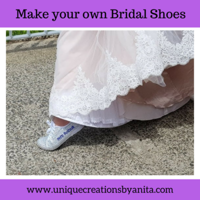 How to make your own Wedding Sneakers - Unique Creations By Anita