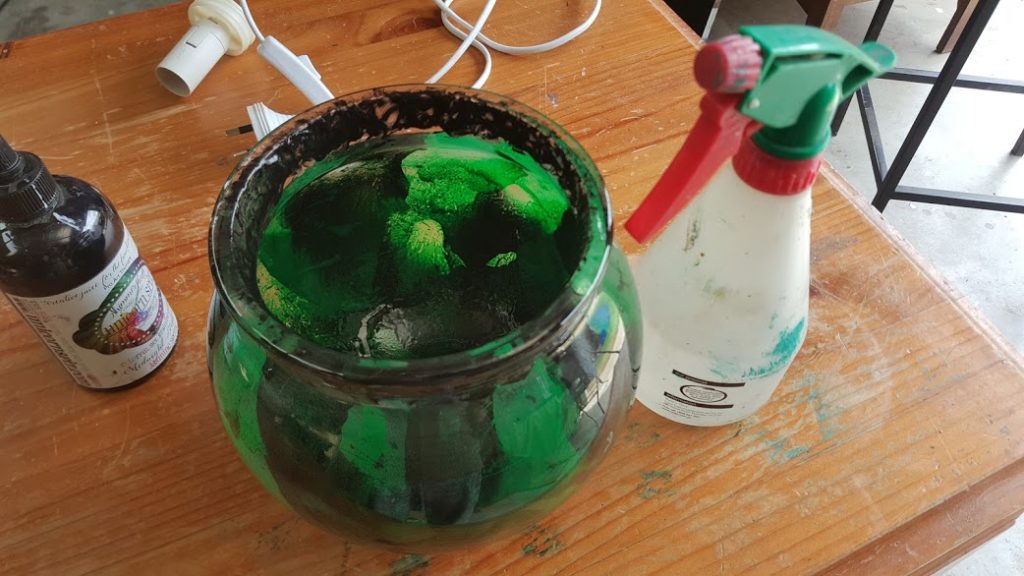 How to make a Unicorn Spit Glass Planter