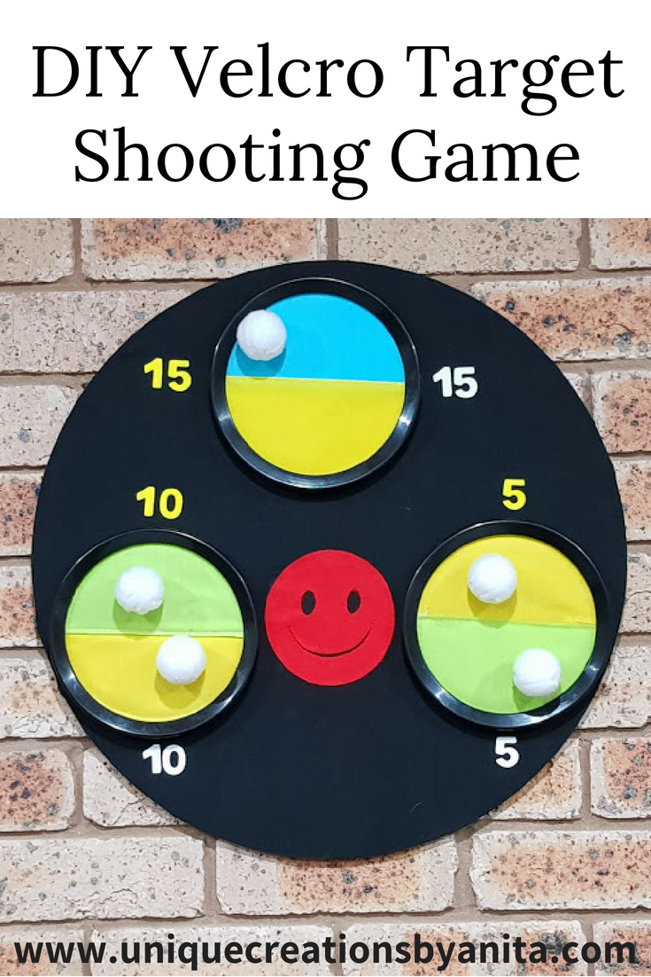 DIY Velcro Target shooting Game