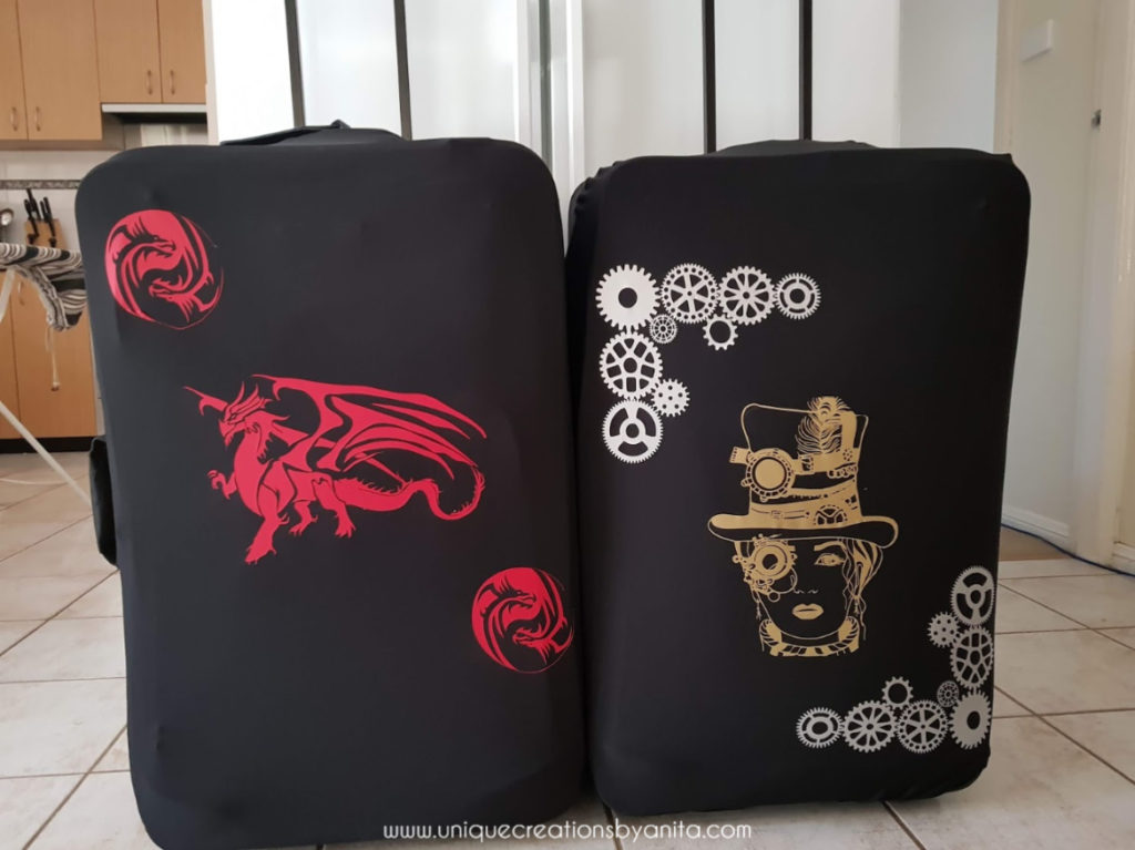 Custom Suitcase protective covers