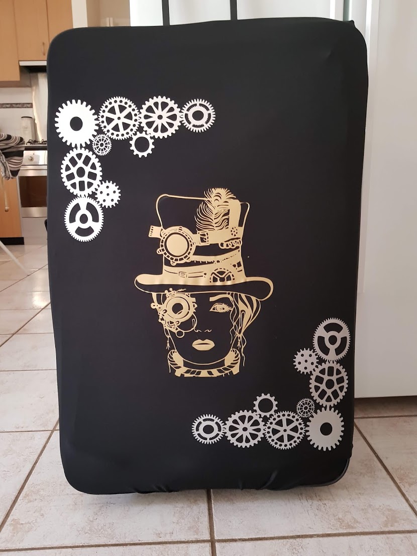 Personalized suitcase protectors