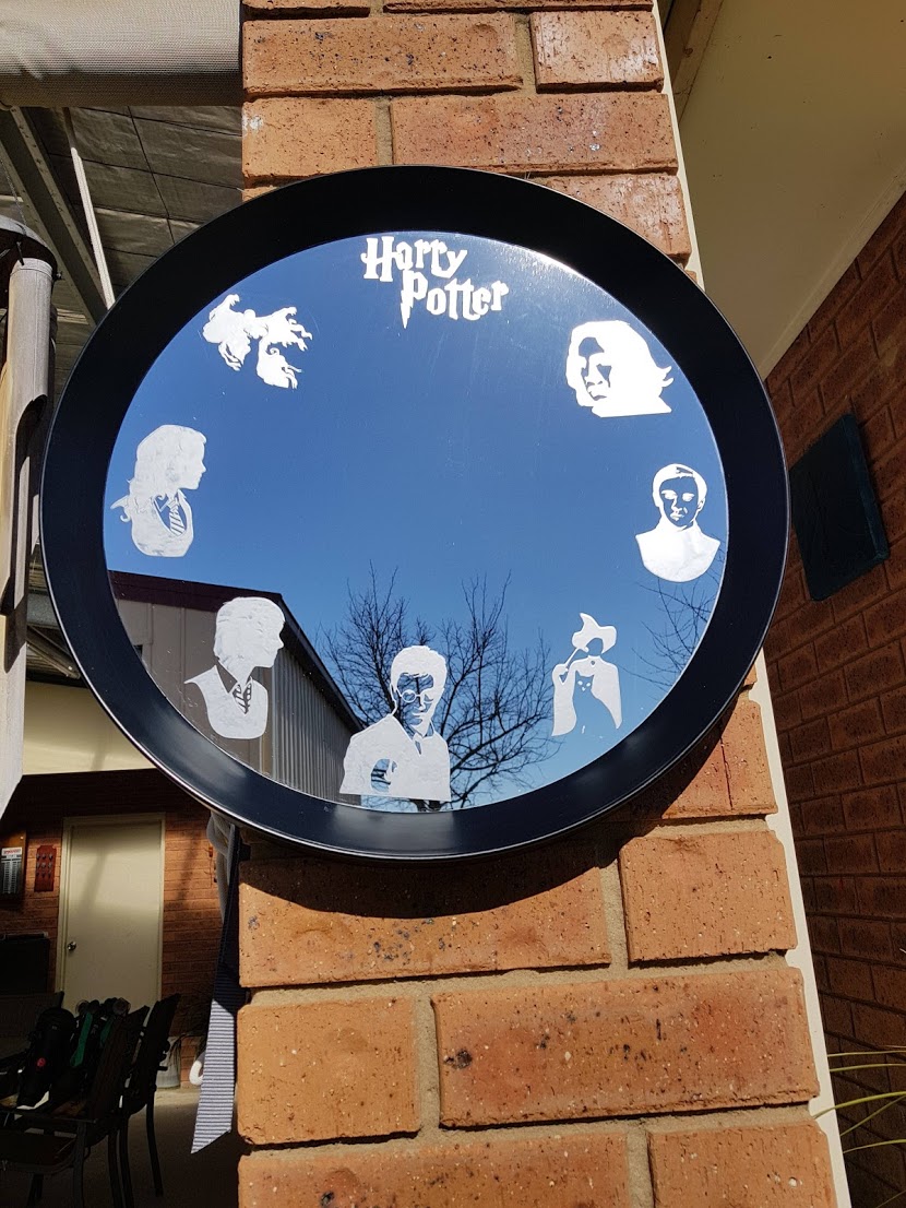 Harry Potter Etched Mirror - Unique Creations By Anita