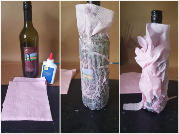 How to Create a Halloween Wine Bottle Craft to Upcycle Your