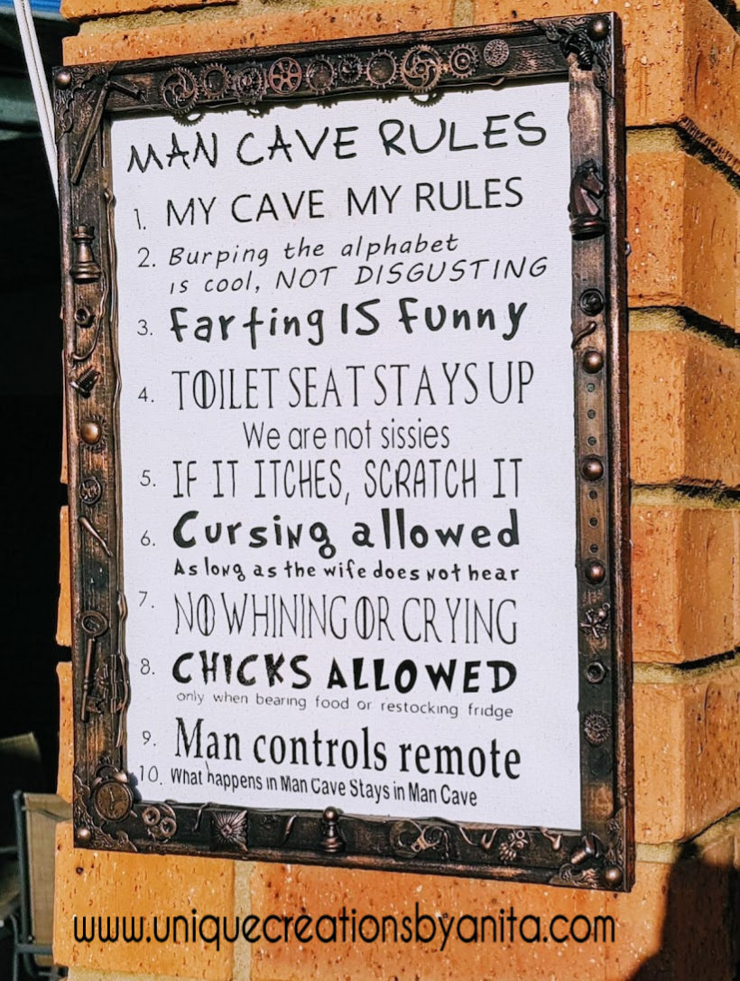 Man shed rules