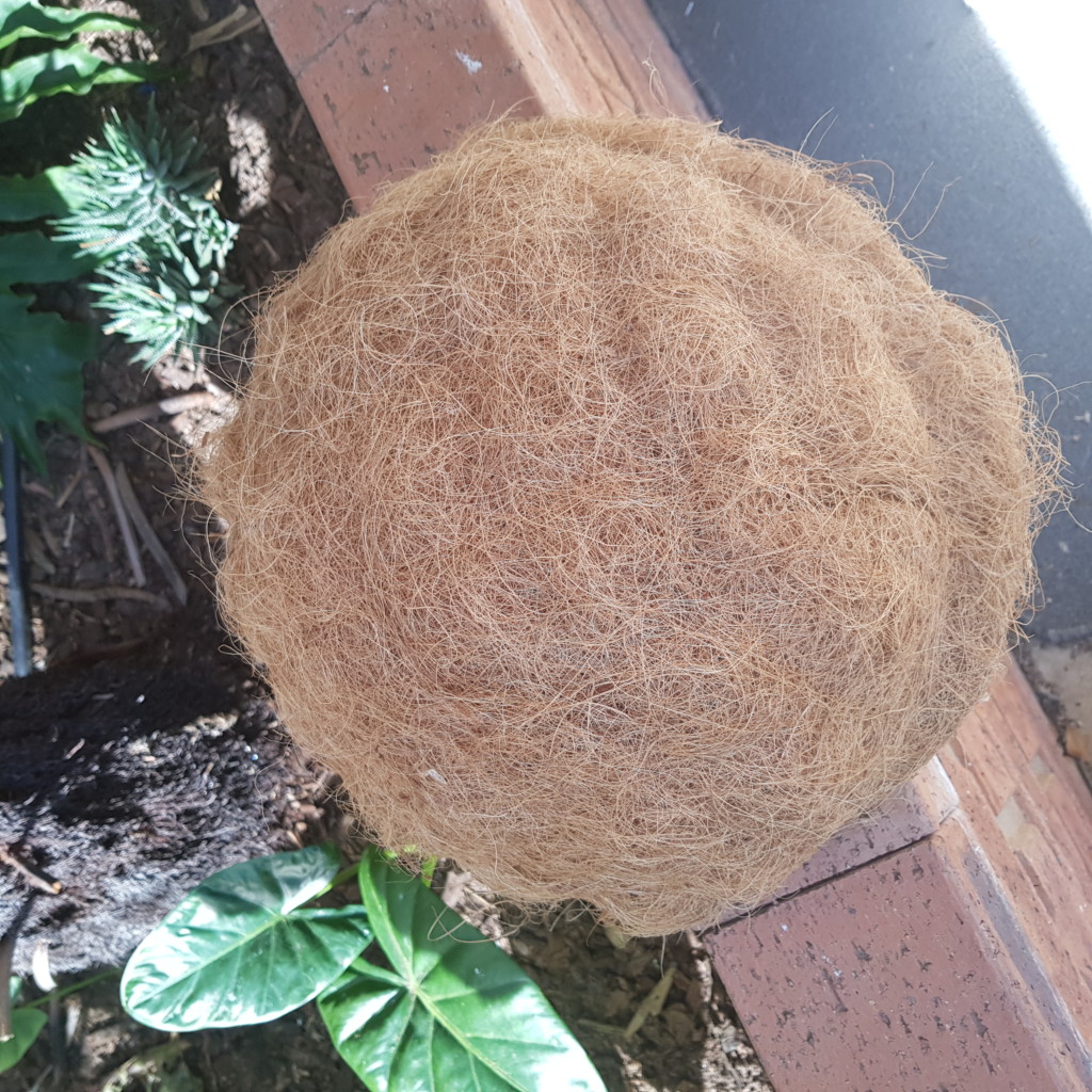 Coconut fibre liner