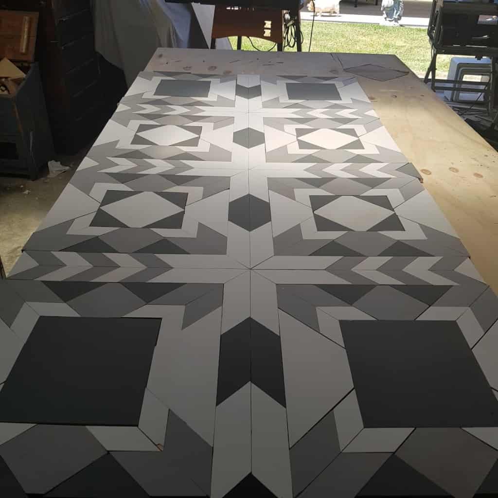 painting completed