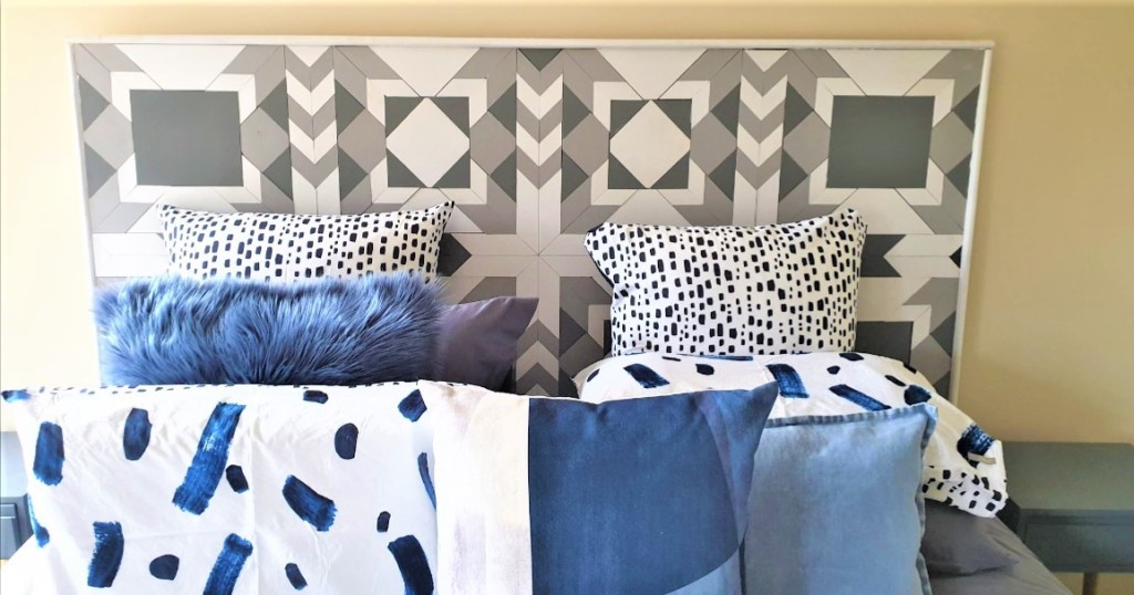 How to make a barn quilt headboard