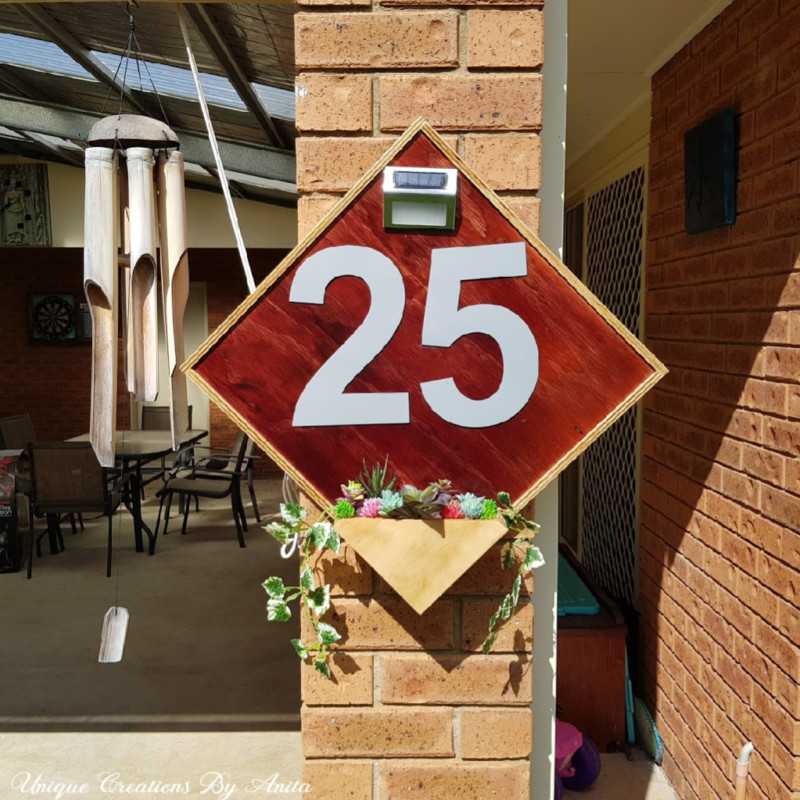 DIY House number