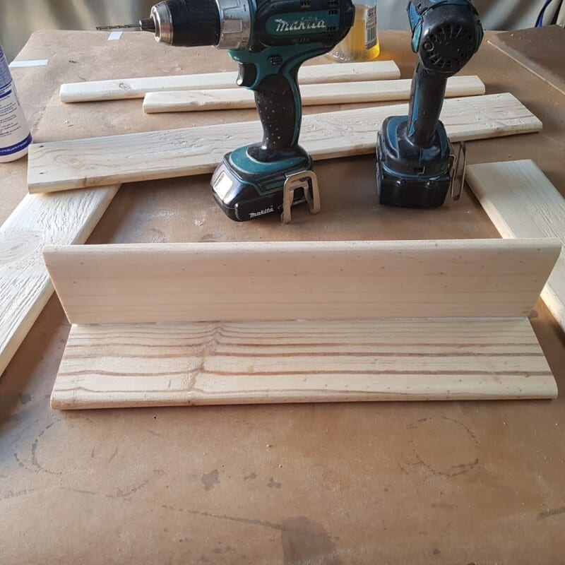 attaching the bottom