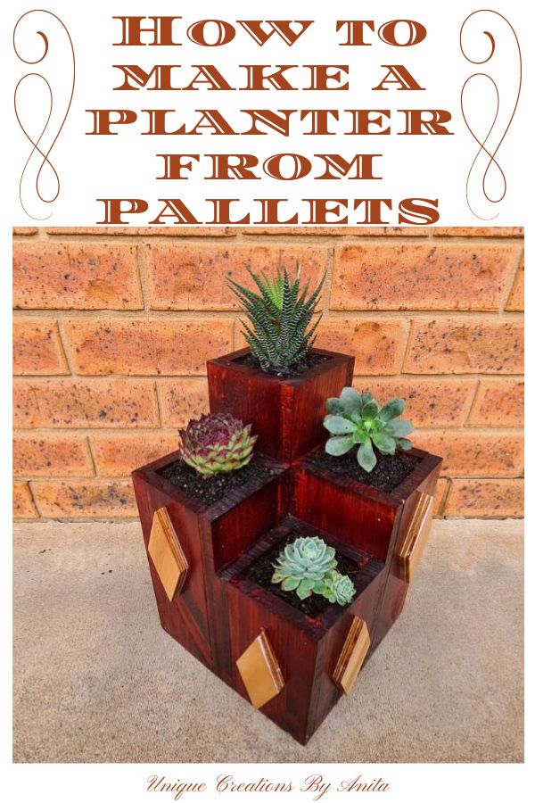 How to make a planter from pallets