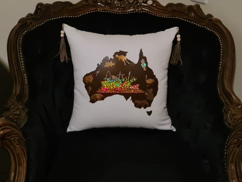 Australian themed cushion