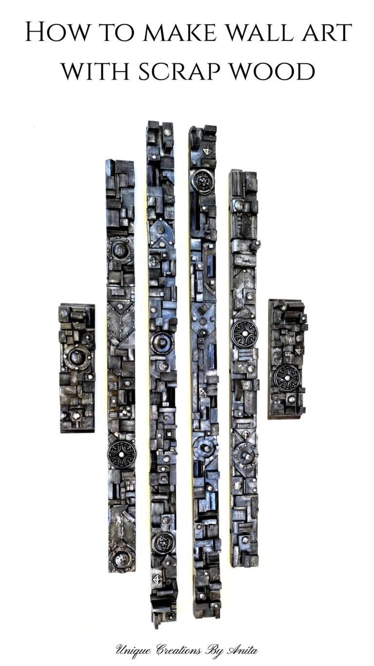 Scrap Wood Wall Art - Unique Creations By Anita