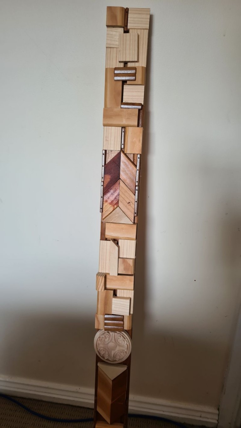 Scrap Wood Wall Art Unique Creations By Anita