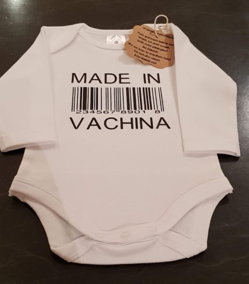 Custom made funny baby onesies