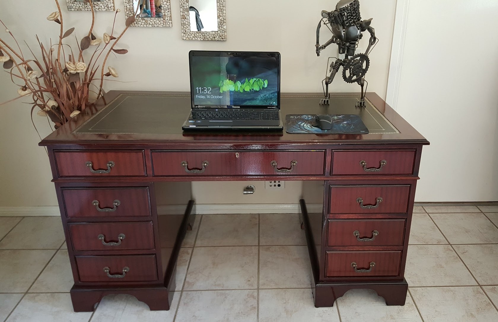 restoring a desk