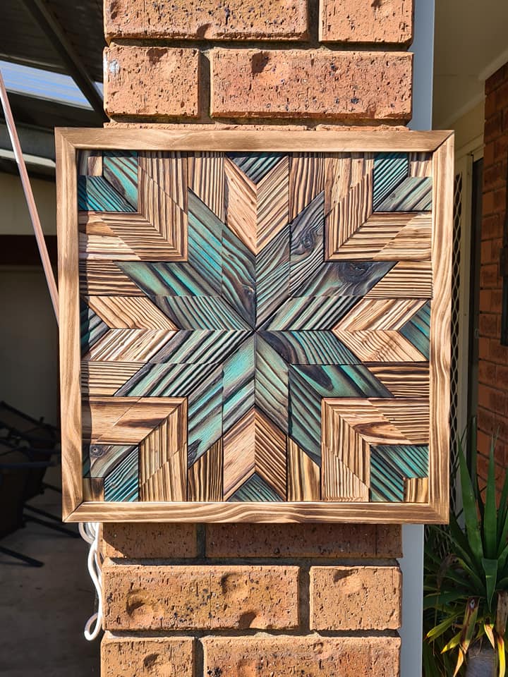 Shou sugi ban barn quilt