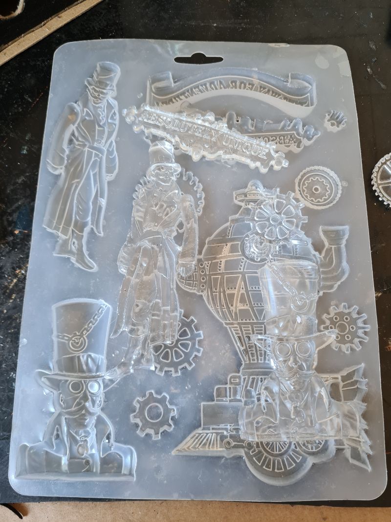 Steampunk resin moulds