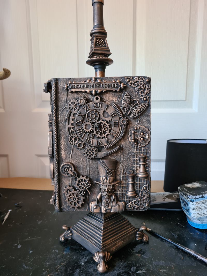 DIY Steampunk Lamp