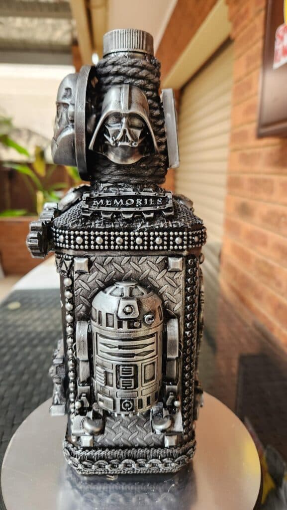 Selection of plastic bead chains, braided trims and light chain for framing details