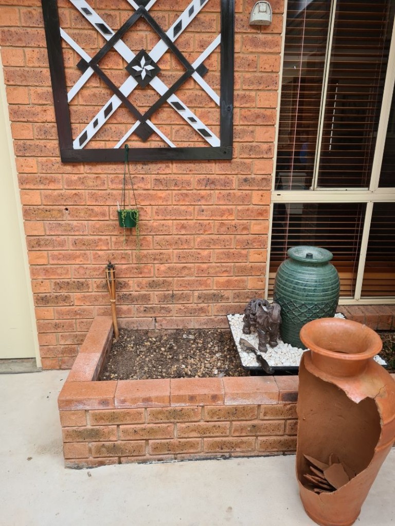 perfect area under my pergola
