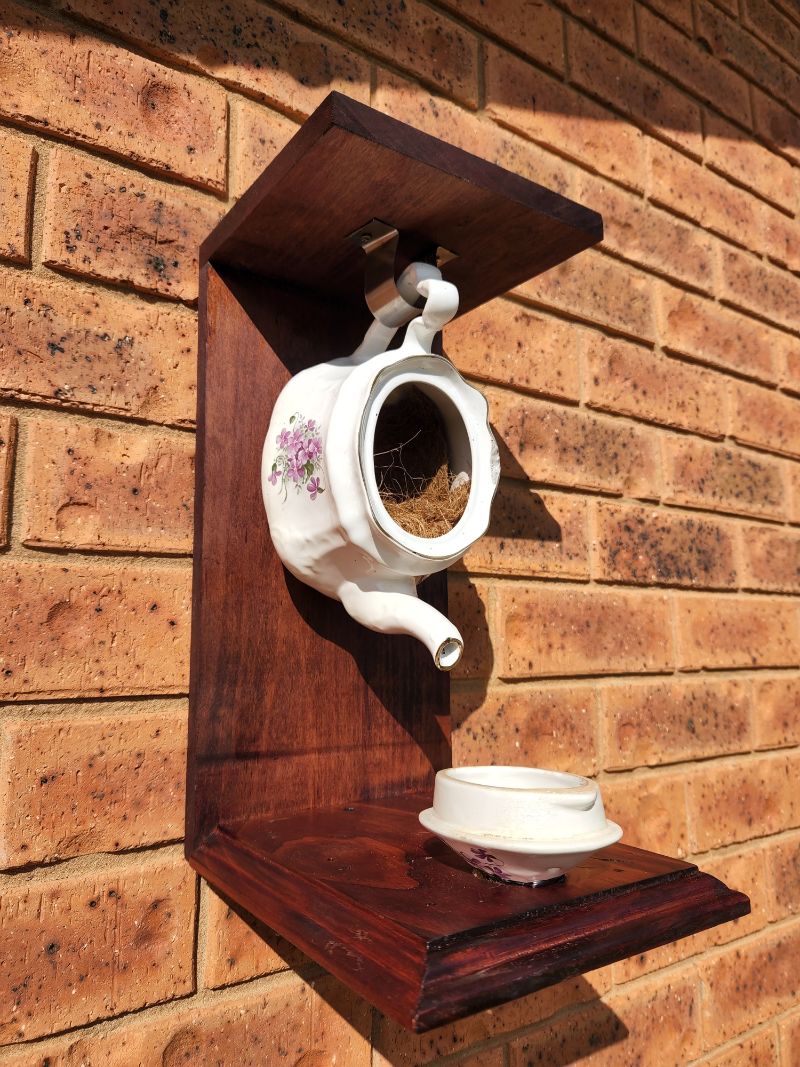 Repurposed teapot