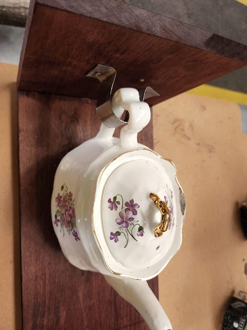Repurposed teapot