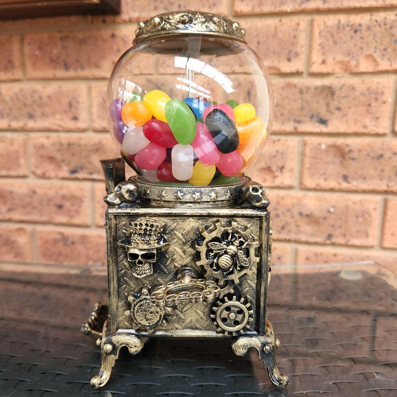 Decorated Jelly bean dispenser