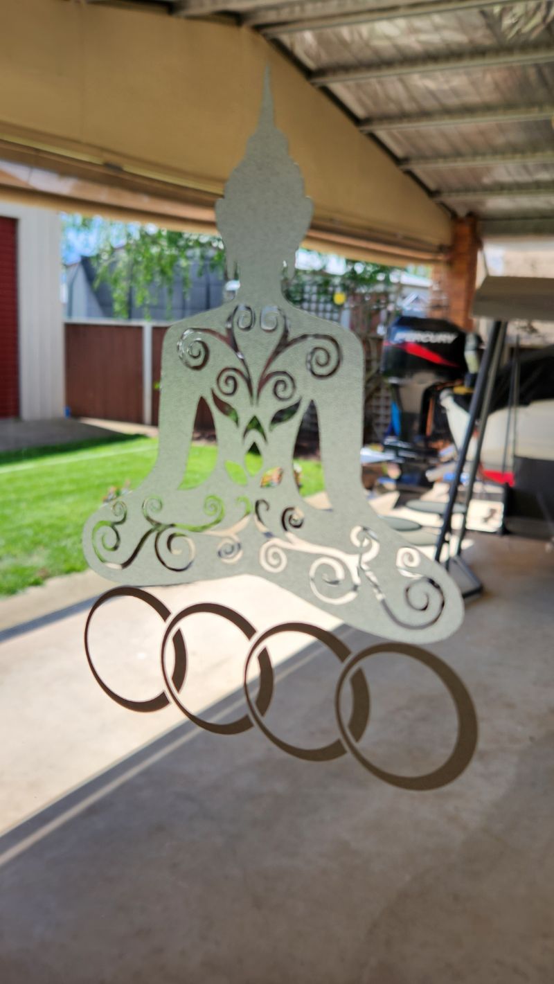 Window vinyl decals made with a cricut