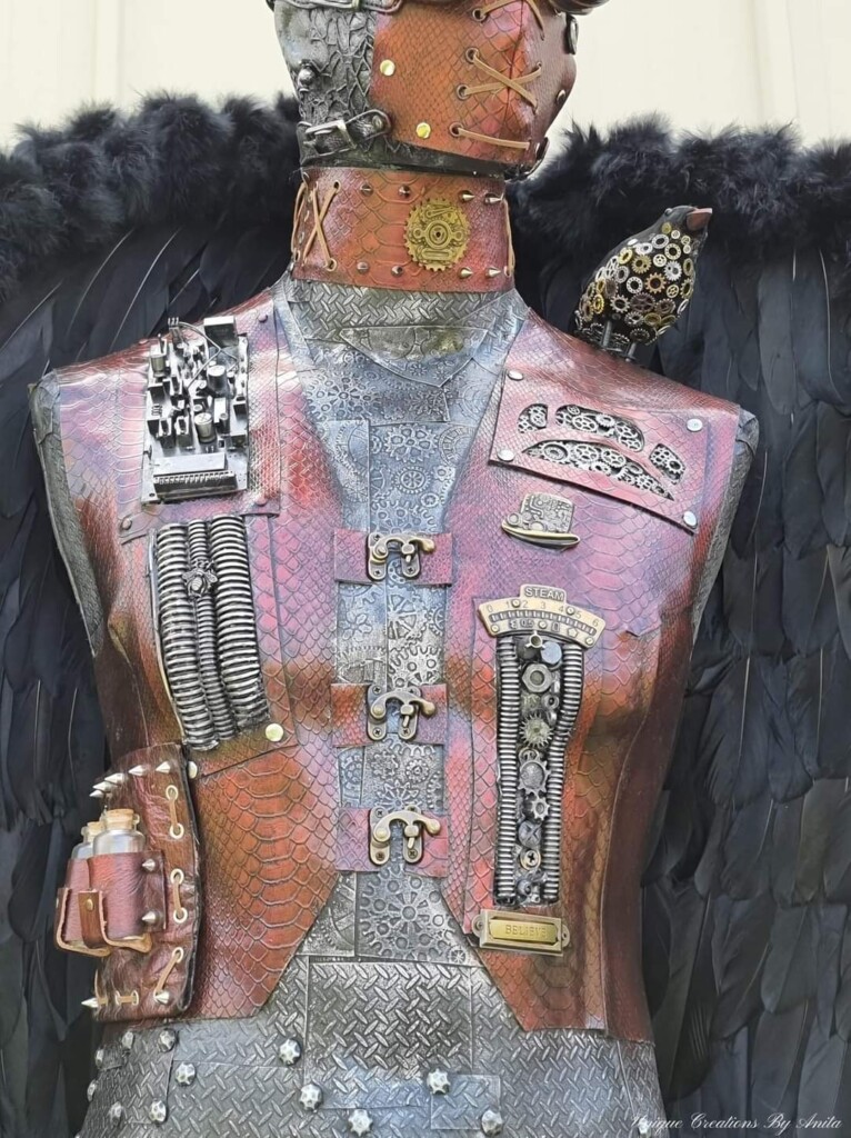 male steampunk mannequin